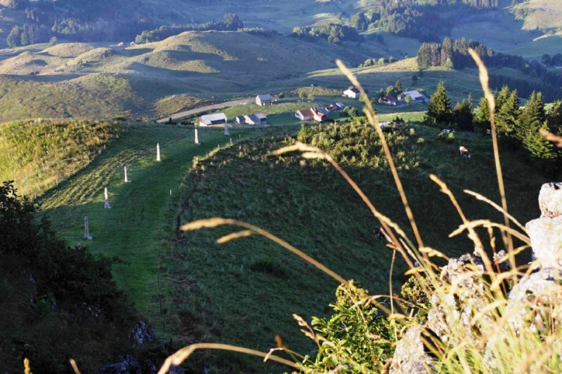 La pointe de Miribel depuis Ajon
