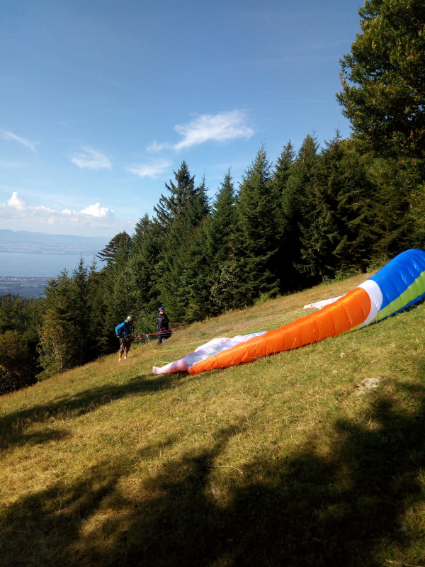 Aire de décollage Très le Mont