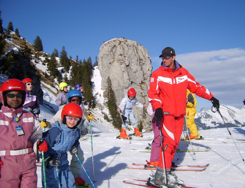 Cours collectif enfants ski alpin