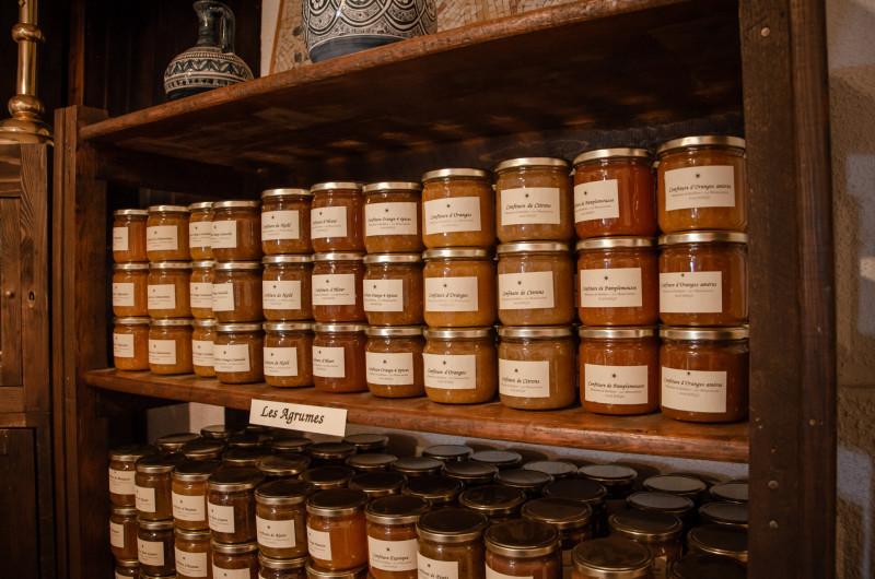 Confitures artisanales de la boutique du Monastère Notre-Dame de la Gloire-Dieu