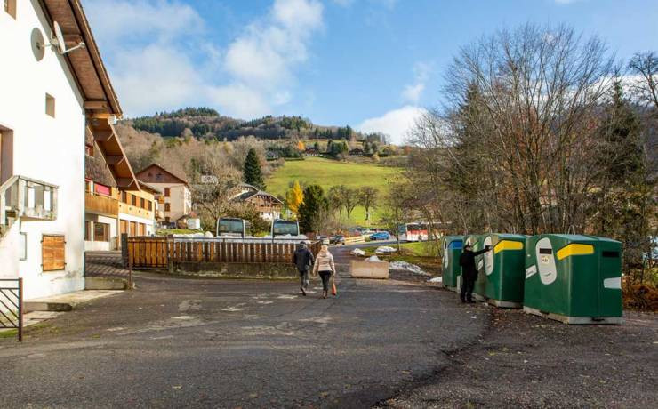 containers de tri - mairie