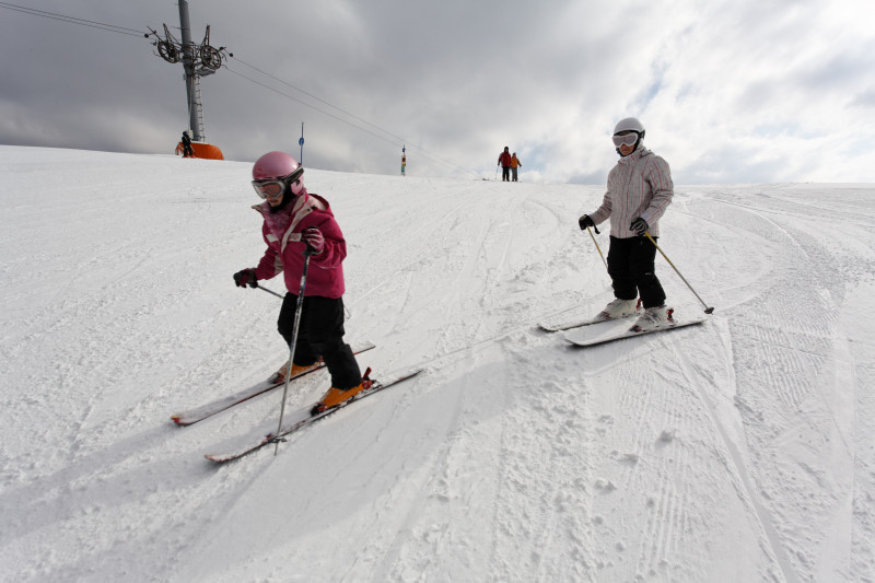 Ski-run of Col du Feu_Lullin