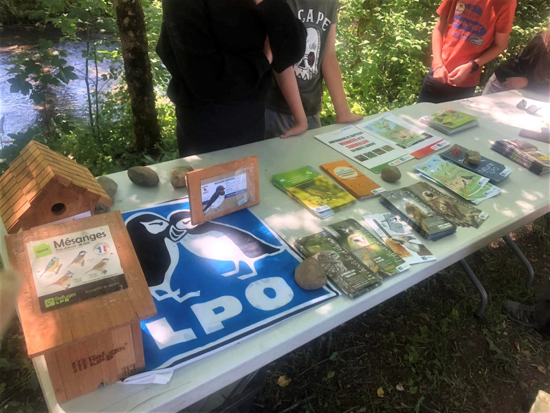 Projet soutenu par la LPO Projet soutenu par la LPO