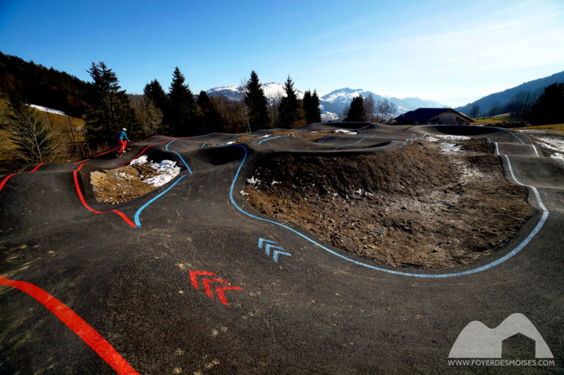 Pumptrack des Moises_Habère-Poche - © Foyer des Moises Pumptrack des Moises_Habère-Poche