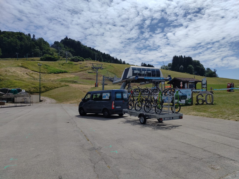 Arrêt Navette station Les Habères Bike park Arrêt Navette station Les Habères Bike park