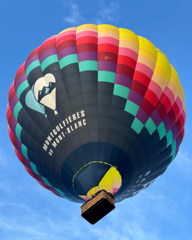 Vol découverte en montgolfière en Vallée Verte_Habère-Poche - © Montgolfières du Mont-Blanc Vol découverte en montgolfière en Vallée Verte_Habère-Poche