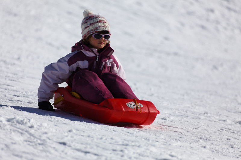 Luge enfant