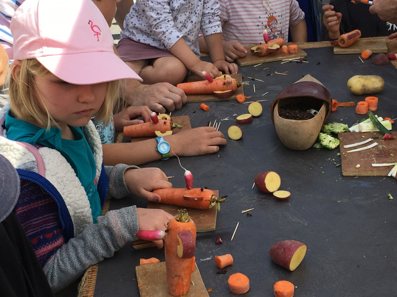 Ateliers enfants légumes