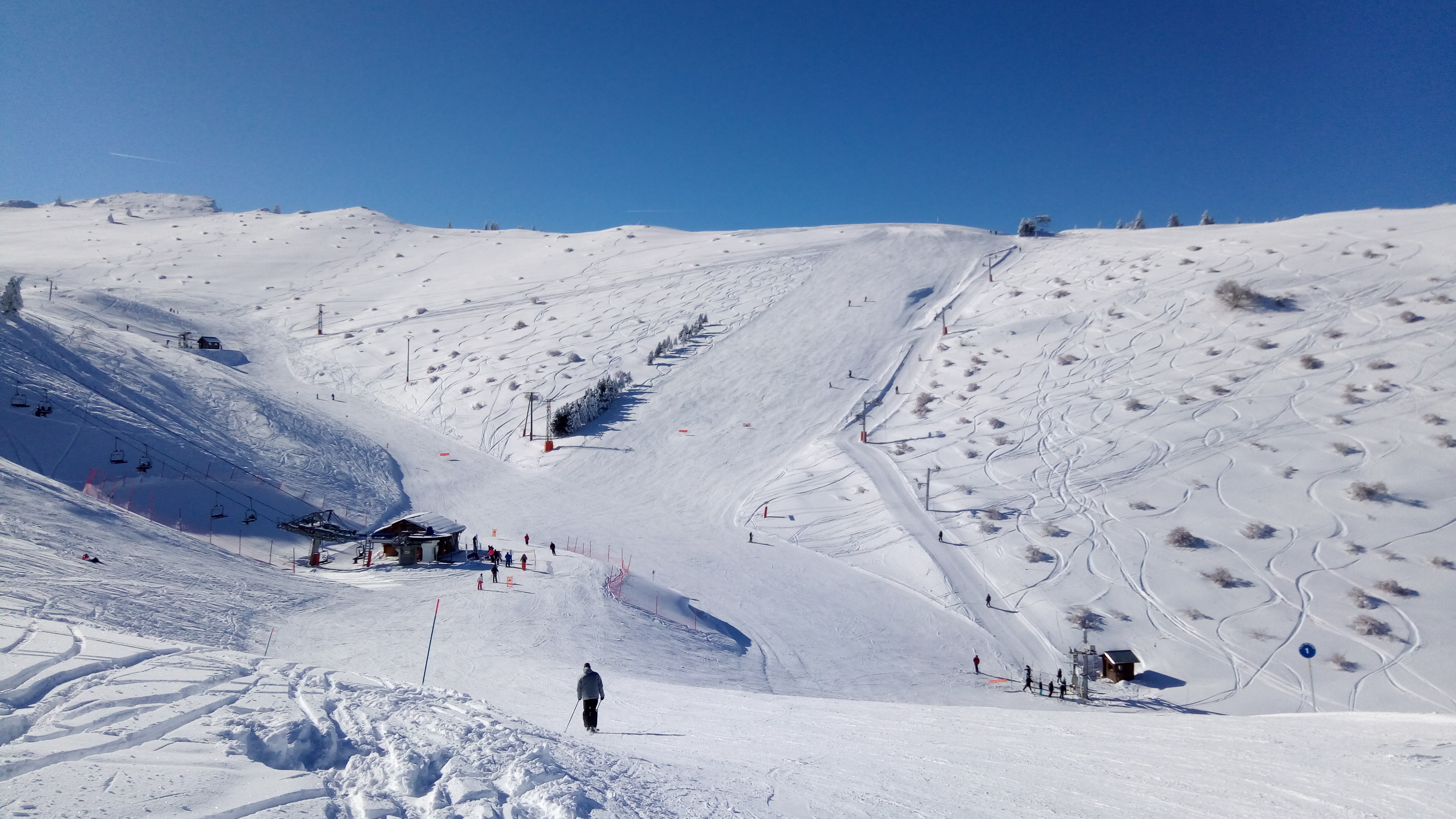 Coeur du domaine skiable d'Hirmentaz