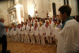 Choeur à l'église