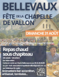 Fête à la Chapelle de Vallon_Bellevaux