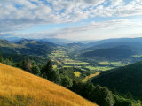 Vue sur la Vallée Verte depuis le Mont-Forchat