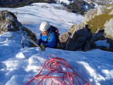 Initiation à l'alpinisme hivernal