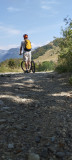 Footbike sur les chemins de montagne
