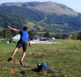 Lancé au disc golf Lancé au disc golf