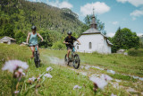 Trottinette électrique  découverte des alpages et du lac de Vallon