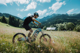 Trottinette au départ du télésiège du Torchon