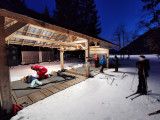 Night-time cross-country skiing at Les Mouilles_Bellevaux