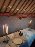 Fondue in a yurt_Lullin - © OT ADL Fondue in a yurt_Lullin