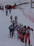 Course de ski de randonnée 