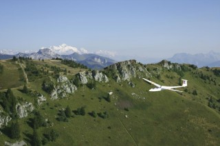 Vol de préformation en planeur Habère-Poche Vallée Verte