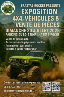 Exposition et bourse de pièces auto et 4 X 4_Habère-Poche