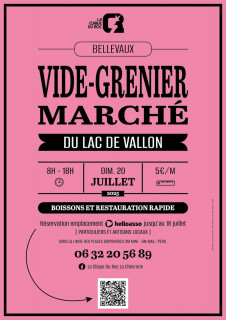 Vide Grenier et Marché des Artisans locaux_Bellevaux - Affiche 2025