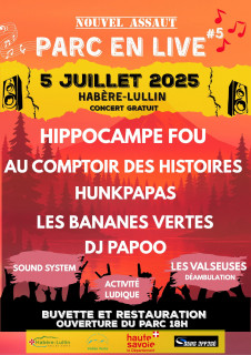 Parc en Live #5 - Soirée Concerts_Habère-Lullin