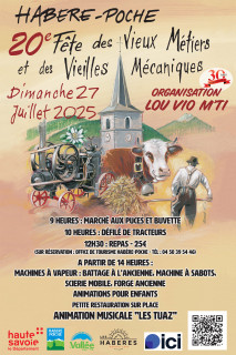 19th Fête des Vieux Métiers et des Vieilles Mécaniques_Habère-Poche