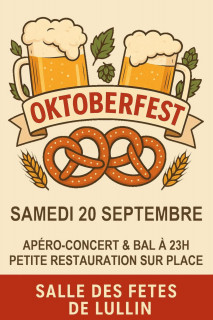 Octoberfest : Fête de la bière_Lullin