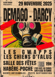Soirée concerts Punk avec Darcy_Habère-Poche