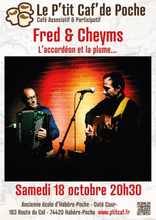 Concert Fred et Cheyms : l'Accordéon et la Plume_Habère-Poche