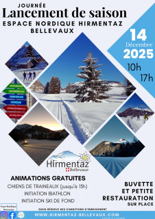 Lancement de saison - Espace Nordique des Mouilles_Bellevaux