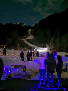 Descente aux flambeaux à La Chèvrerie_Bellevaux