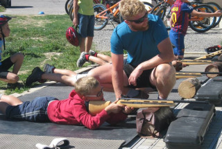 Initiation au Biathlon l'été