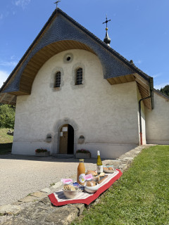 Chapelle St Bruno et dégustation produits locaux