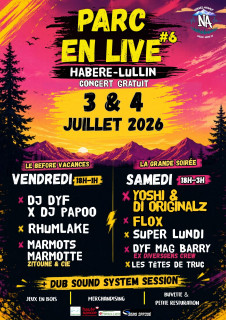 Parc en Live #6 - Soirées Concerts_Habère-Lullin