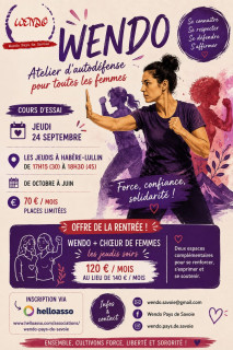 Wendo - atelier d'auto défense_Habère-Lullin