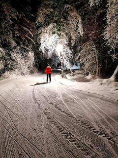 Nocturne ski de fond aux Mouilles_Bellevaux