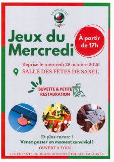 Jeux du mercredi soir_Saxel