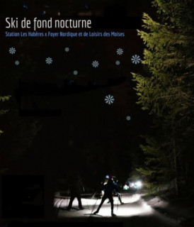 Nocturne ski de fond aux Moises_Habère-Poche
