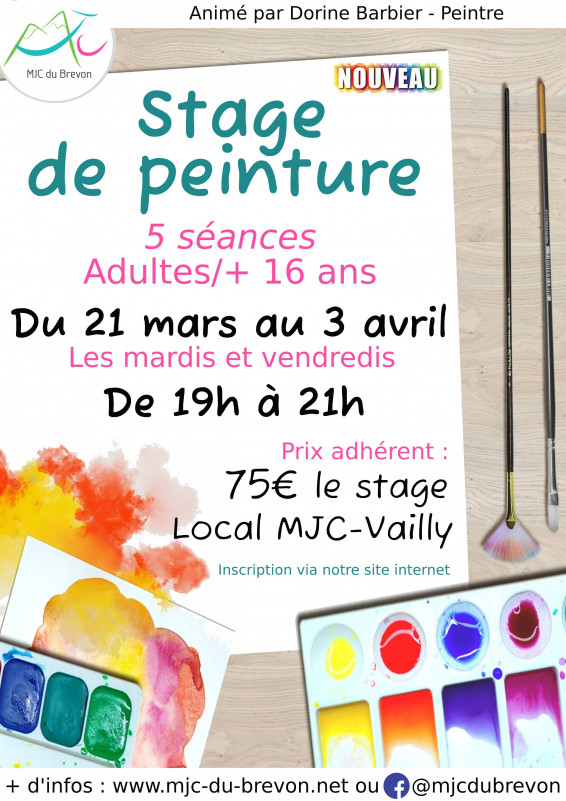 Stage de Peinture