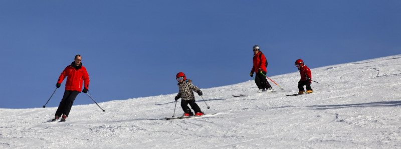 Vacances de Noël au ski en famille