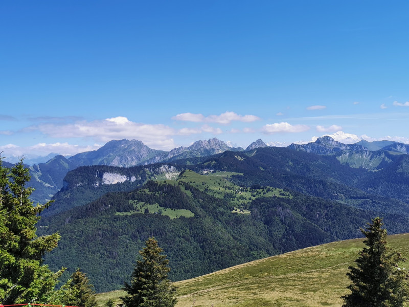 Vue sur le Mont-Blanc
