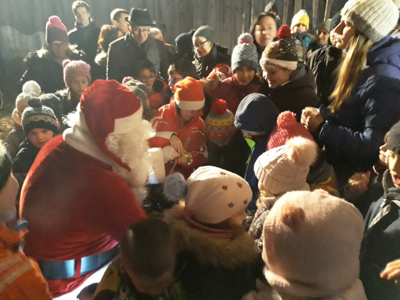 Arrivée du Père Noël à Vailly