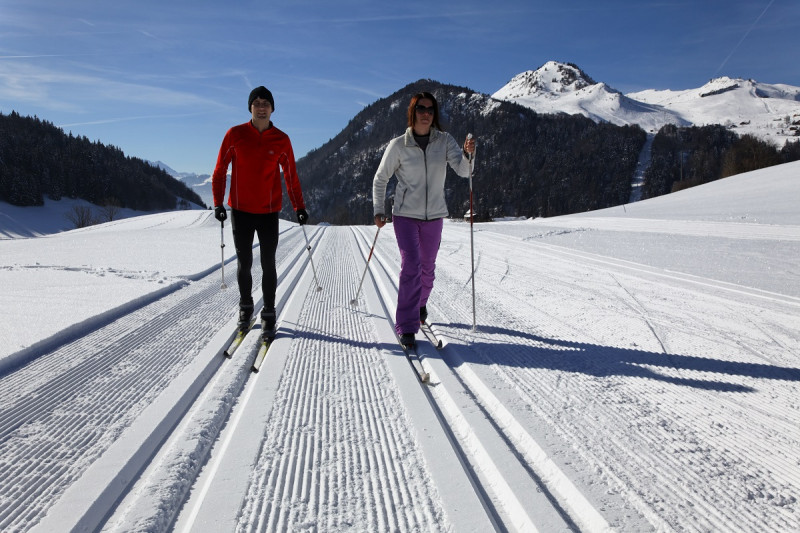 ski de fond alternatif dans les Alpes du Léman