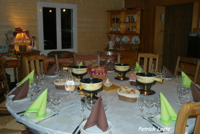 Fondue aux bolets des Voirons