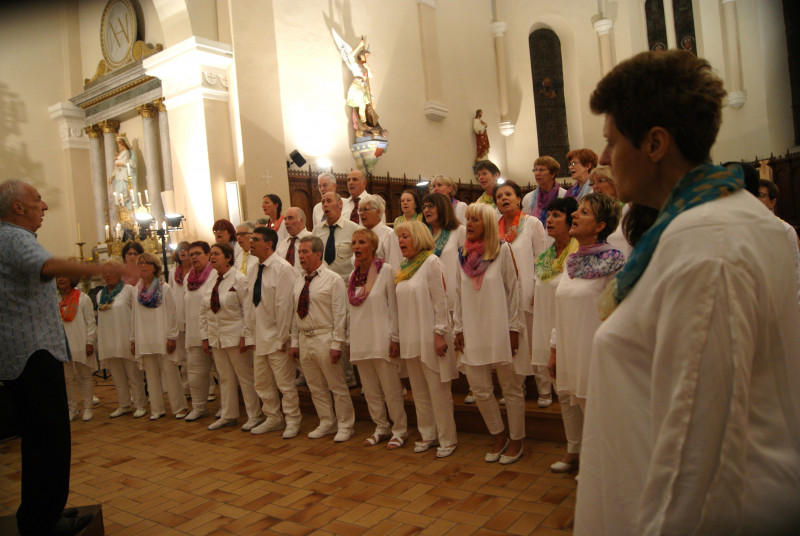 Choeur à l'église