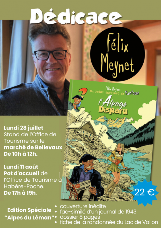 Séance de Dédicaces L'alpage disparu