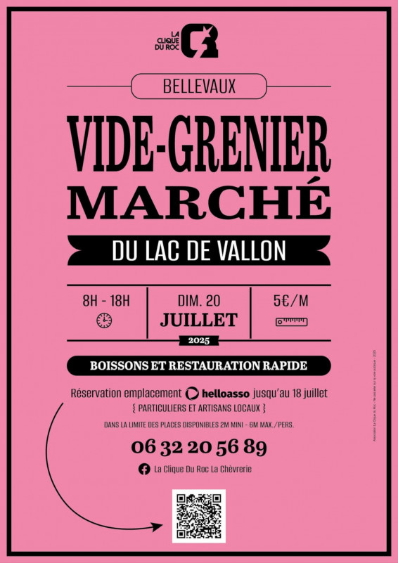 Vide Grenier et Marché des Artisans locaux_Bellevaux - Affiche 2025